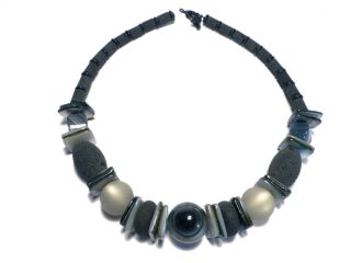 schwarze Buddaaugen Halskette 2o1