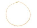 Beige Permuttscheiben Kette DIY/Bausatz (B1354)