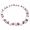 Graue Howlith-Kette DIY/Bausatz (B216)